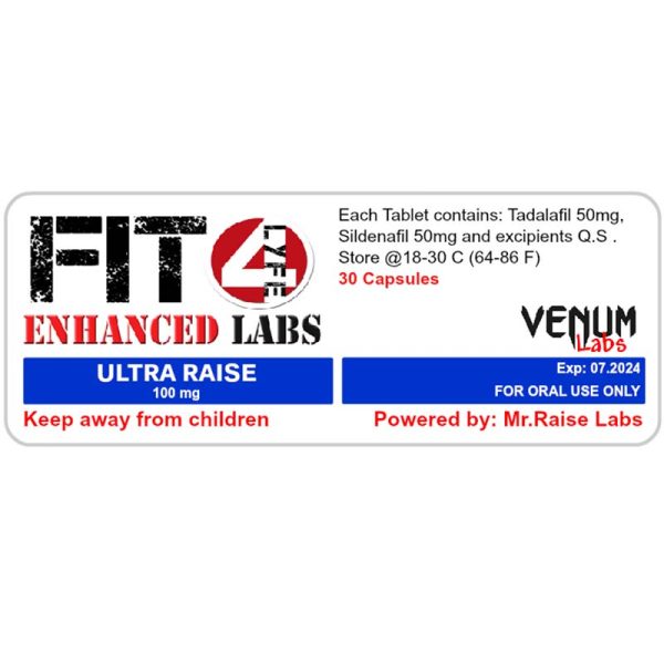 V-Ultra Raise (50mg Tadalafil) (50mg Sildenafil)